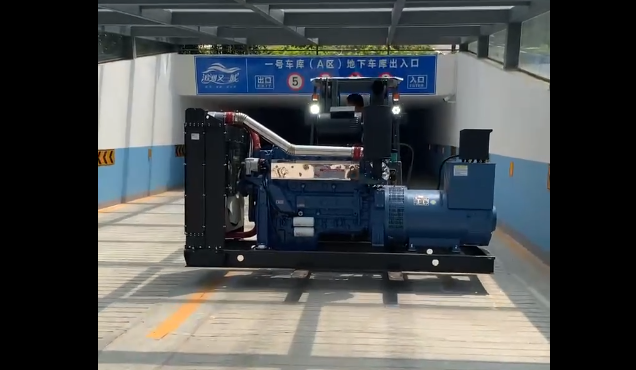 房地产小区备用电源300KW发电机组已到达用户现场交付使用 房地产小区备用电源300KW发电机组已到达用户现场交付使用